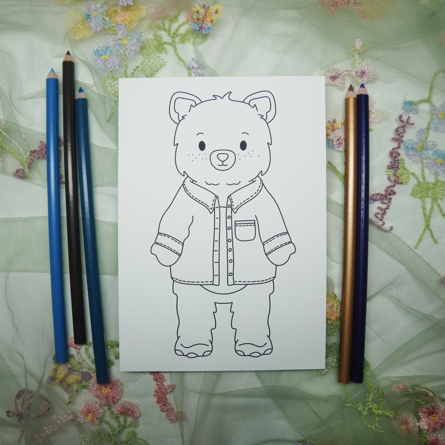 Beari Coloring Page